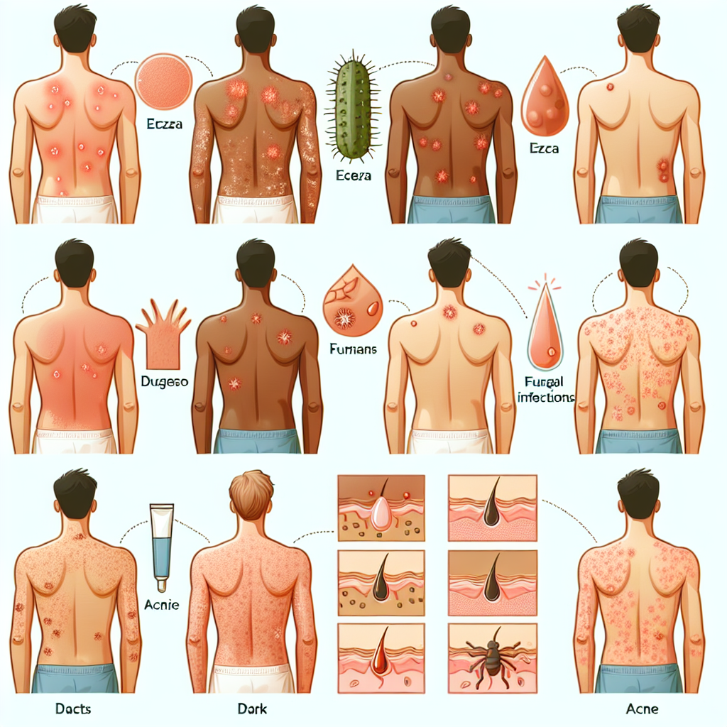 Высыпания на спине: Причины и способы борьбы
