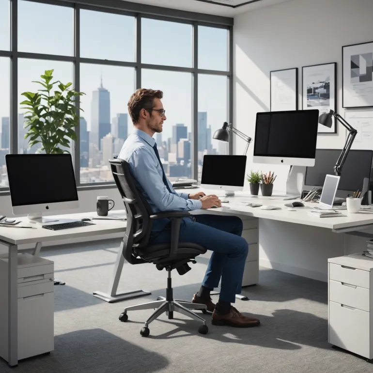 Как сохранить здоровье при сидячей работе: роль правильной поддержки спины