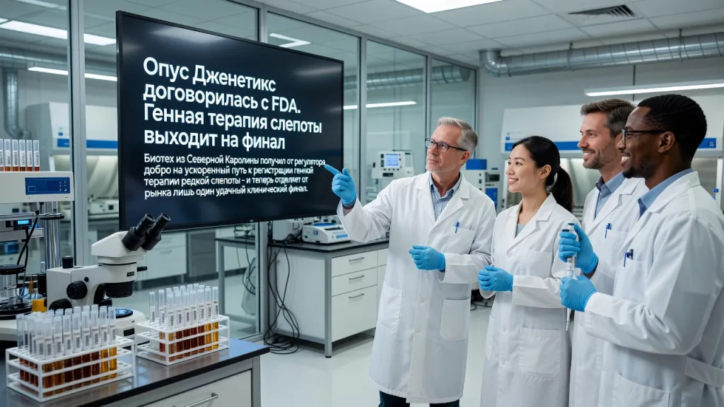 Opus Genetics договорилась с FDA. Генная терапия слепоты выходит на финал