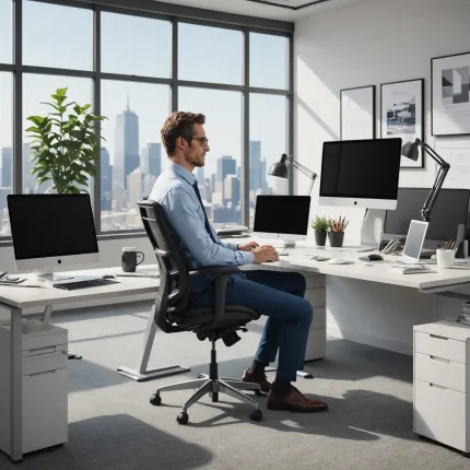 Как сохранить здоровье при сидячей работе: роль правильной поддержки спины